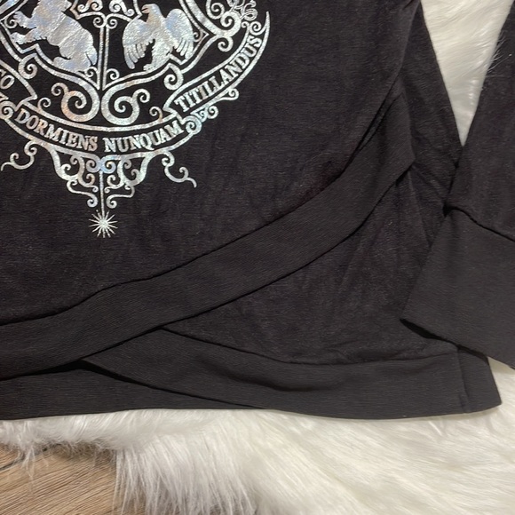 Harry Potter Black Womens Soft Crewneck Sweatshirts Size Small - Picture 3 of 9